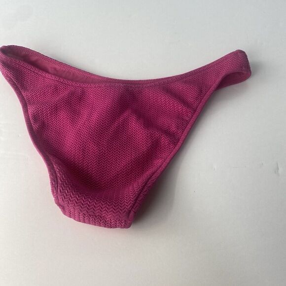 Seafolly Women's High Cut Pant‎ Bikini Bottom Swimsuit Pink SIZE 12 New - Picture 5 of 11